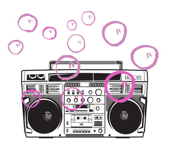 Ghettoblaster Bubbles
